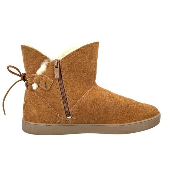 UGG by Koolaburra Shearling Ankle Boots Womens Size 8 - Picture 2 of 11